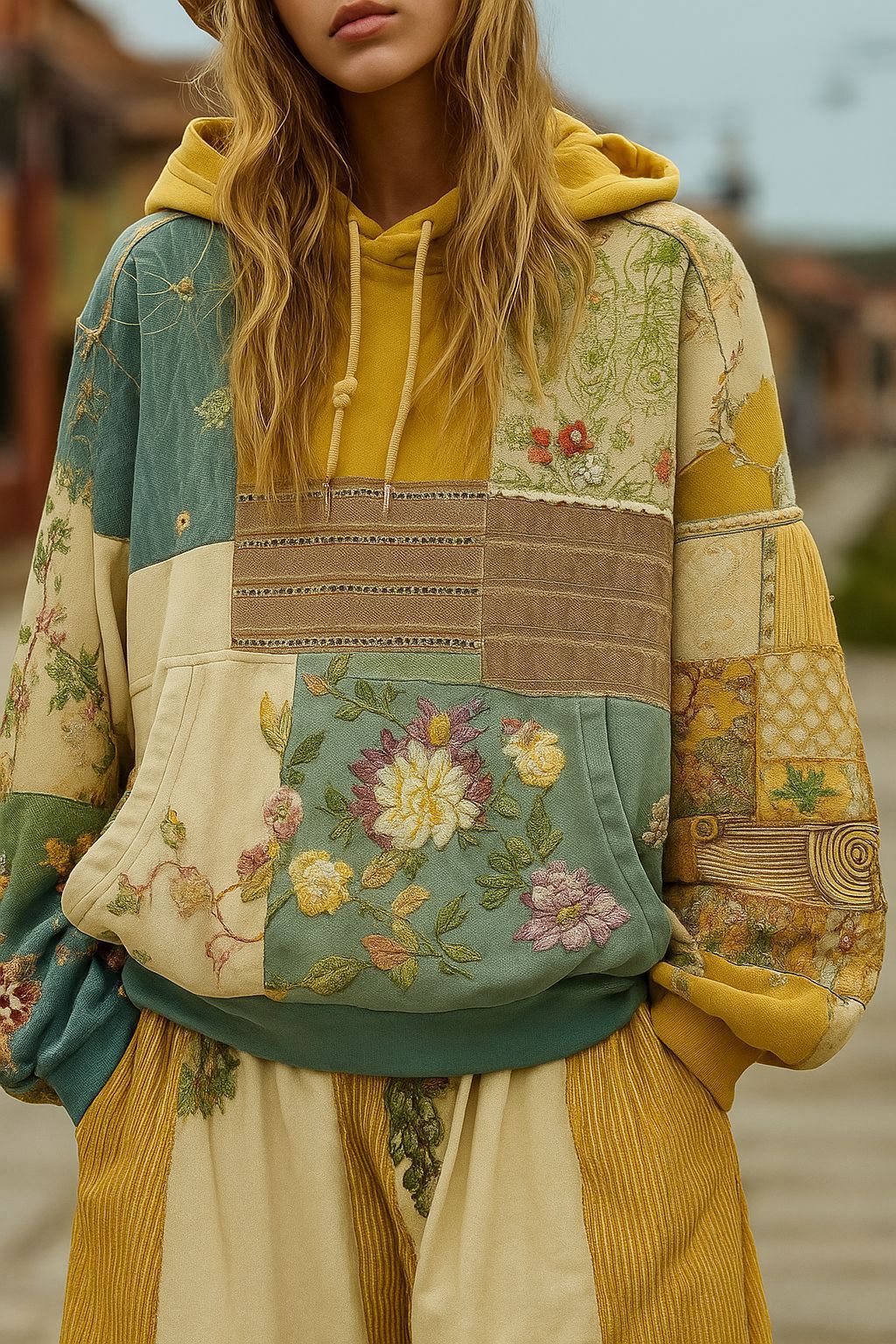 Women's Pullover Conventional Digital Printing Sweater