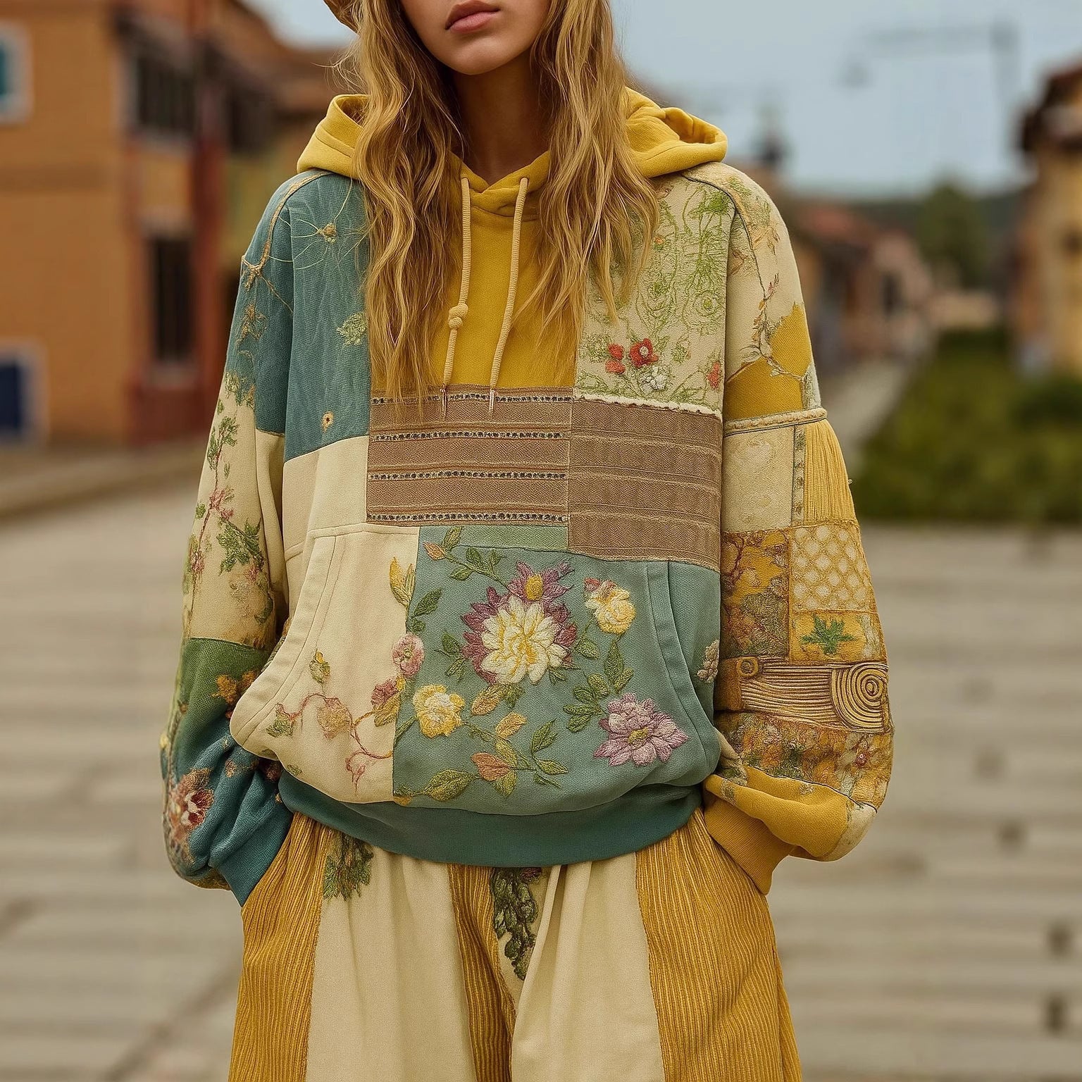 Women's Pullover Conventional Digital Printing Sweater